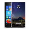 Дизайнерский пластиковый чехол для Microsoft Lumia 435 Млечный путь