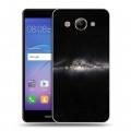 Дизайнерский пластиковый чехол для Huawei Y3 (2017) Млечный путь