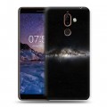 Дизайнерский пластиковый чехол для Nokia 7 Plus Млечный путь