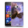 Дизайнерский пластиковый чехол для Microsoft Lumia 540 Млечный путь