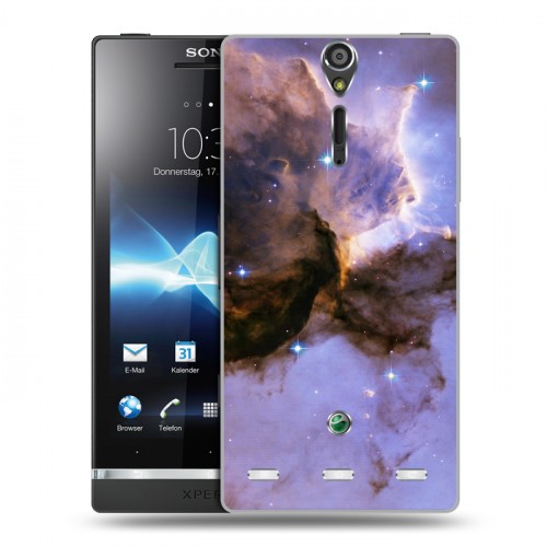 Дизайнерский пластиковый чехол для Sony Xperia S Млечный путь