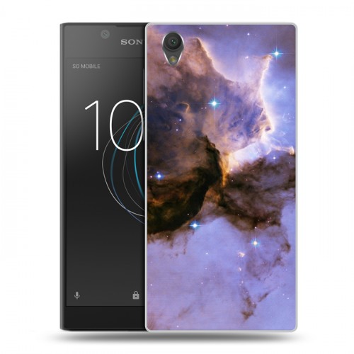 Дизайнерский пластиковый чехол для Sony Xperia L1 Млечный путь