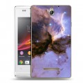 Дизайнерский пластиковый чехол для Sony Xperia E Млечный путь