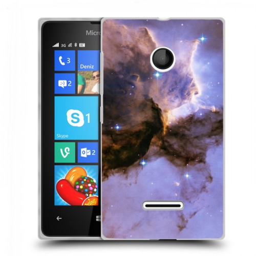 Дизайнерский пластиковый чехол для Microsoft Lumia 435 Млечный путь