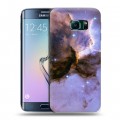 Дизайнерский пластиковый чехол для Samsung Galaxy S6 Edge Млечный путь