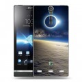 Дизайнерский пластиковый чехол для Sony Xperia S Млечный путь