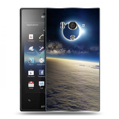 Дизайнерский пластиковый чехол для Sony Xperia acro S Млечный путь