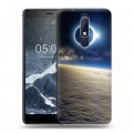 Дизайнерский пластиковый чехол для Nokia 5.1 Млечный путь