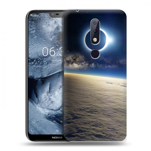 Дизайнерский силиконовый чехол для Nokia 6.1 Plus Млечный путь