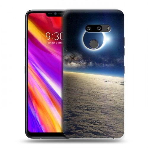 Дизайнерский пластиковый чехол для LG G8 ThinQ Млечный путь