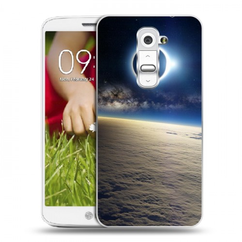Дизайнерский пластиковый чехол для LG Optimus G2 mini Млечный путь