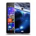 Дизайнерский пластиковый чехол для Microsoft Lumia 540 Орбита