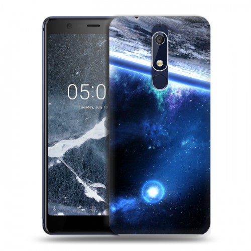 Дизайнерский пластиковый чехол для Nokia 5.1 Орбита