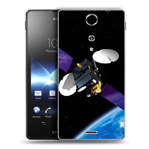 Дизайнерский пластиковый чехол для Sony Xperia TX Орбита