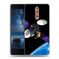 Дизайнерский пластиковый чехол для Nokia 8 Орбита