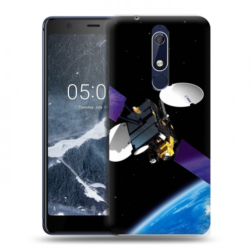 Дизайнерский пластиковый чехол для Nokia 5.1 Орбита