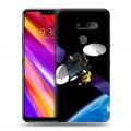 Дизайнерский пластиковый чехол для LG G8 ThinQ Орбита