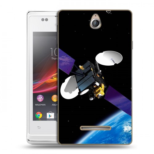 Дизайнерский пластиковый чехол для Sony Xperia E Орбита