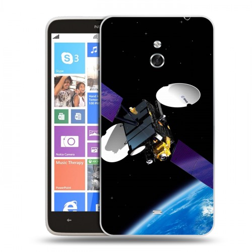 Дизайнерский пластиковый чехол для Nokia Lumia 1320 Орбита