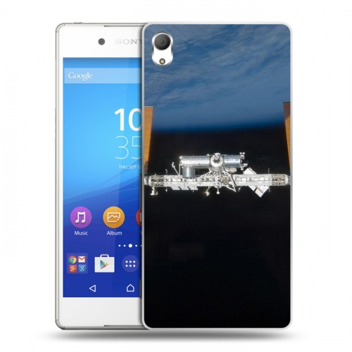 Дизайнерский пластиковый чехол для Sony Xperia Z3+ Орбита