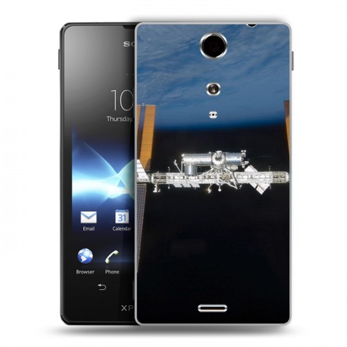 Дизайнерский пластиковый чехол для Sony Xperia TX Орбита