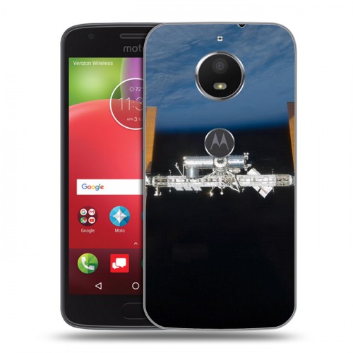 Дизайнерский силиконовый чехол для Motorola Moto E4 Plus Орбита