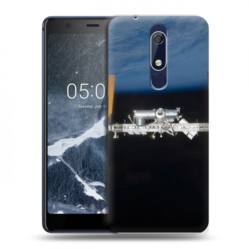 Дизайнерский пластиковый чехол для Nokia 5.1 Орбита