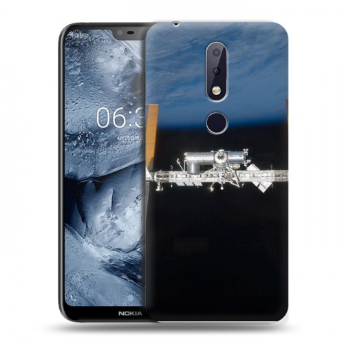 Дизайнерский пластиковый чехол для Nokia 6.1 Plus Орбита