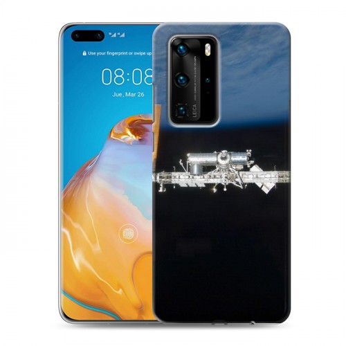 Дизайнерский пластиковый чехол для Huawei P40 Pro Орбита