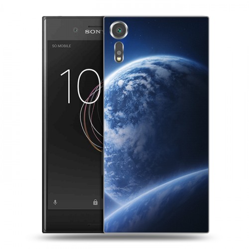 Дизайнерский пластиковый чехол для Sony Xperia XZs Орбита