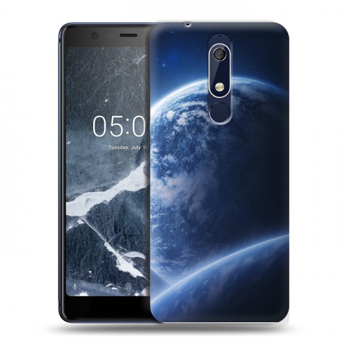 Дизайнерский пластиковый чехол для Nokia 5.1 Орбита