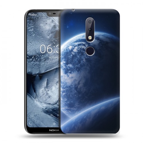 Дизайнерский пластиковый чехол для Nokia 6.1 Plus Орбита