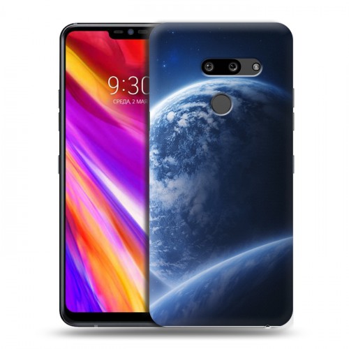 Дизайнерский пластиковый чехол для LG G8 ThinQ Орбита