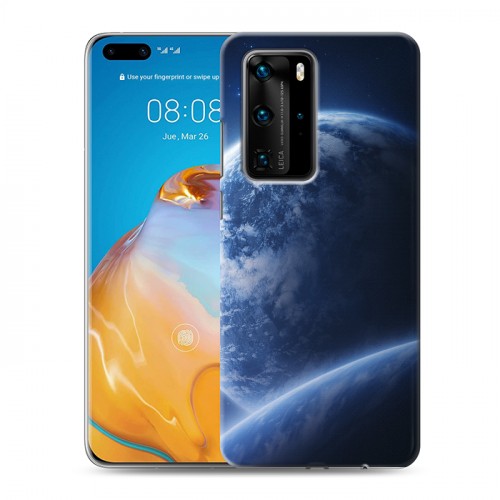 Дизайнерский пластиковый чехол для Huawei P40 Pro Орбита