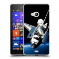 Дизайнерский пластиковый чехол для Microsoft Lumia 540 Орбита