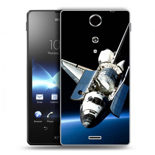 Дизайнерский пластиковый чехол для Sony Xperia TX Орбита