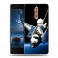 Дизайнерский пластиковый чехол для Nokia 8 Орбита