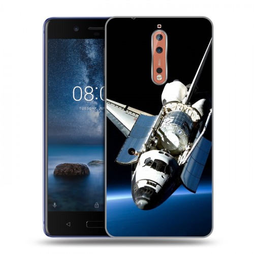 Дизайнерский пластиковый чехол для Nokia 8 Орбита