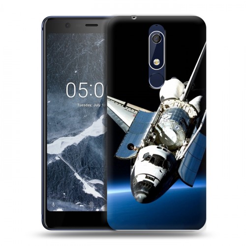 Дизайнерский пластиковый чехол для Nokia 5.1 Орбита