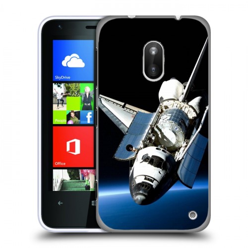 Дизайнерский пластиковый чехол для Nokia Lumia 620 Орбита
