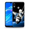 Дизайнерский пластиковый чехол для Huawei Y6 (2019) Орбита