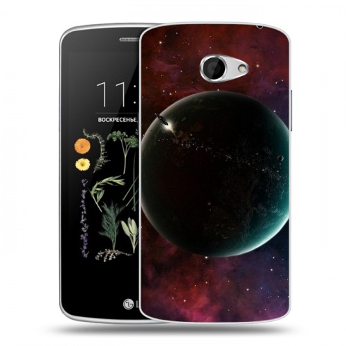 Дизайнерский силиконовый чехол для LG K5 Планеты