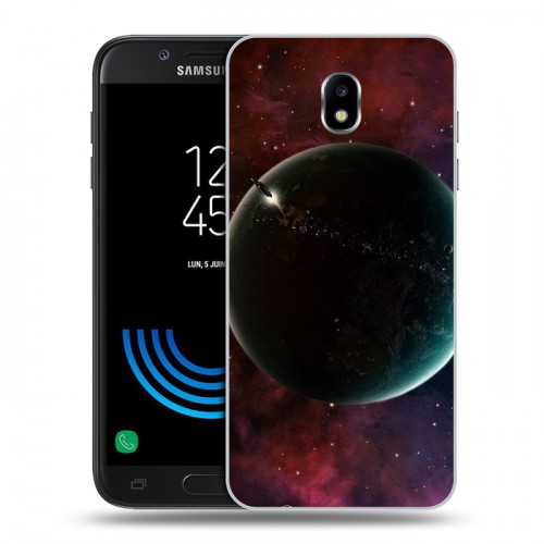 Дизайнерский пластиковый чехол для Samsung Galaxy J5 (2017) Планеты
