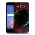 Дизайнерский пластиковый чехол для Huawei Y3 (2017) Планеты