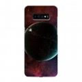 Дизайнерский пластиковый чехол для Samsung Galaxy S10 Plus Планеты