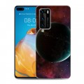 Дизайнерский пластиковый чехол для Huawei P40 Планеты