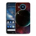 Дизайнерский силиконовый с усиленными углами чехол для Nokia 8.3 Планеты