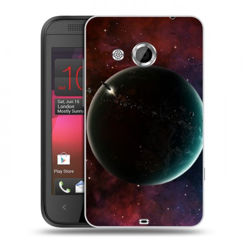 Дизайнерский пластиковый чехол для HTC Desire 200 Планеты