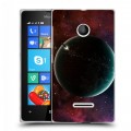 Дизайнерский пластиковый чехол для Microsoft Lumia 435 Планеты