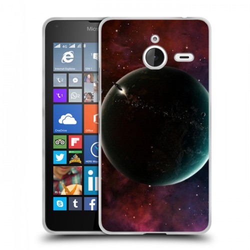 Дизайнерский пластиковый чехол для Microsoft Lumia 640 XL Планеты